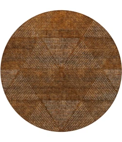 Addison Chantille ACN777-Terracotta 8 ft. X 8 ft. Round Rug