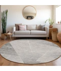 Addison Chantille ACN779-Gray 8 ft. X 8 ft. Round Rug