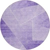 Addison Chantille ACN779-Purple 8 ft. X 8 ft. Round Rug