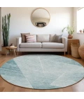 Addison Chantille ACN779-Teal 8 ft. X 8 ft. Round Rug