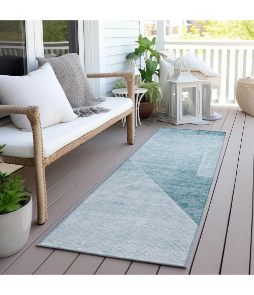 Addison Chantille ACN779-Teal 2 ft. 3 in. X 7 ft. 6 in. Rectangle Rug