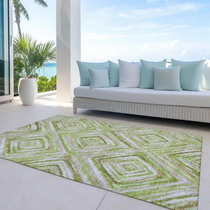 Addison Chantille ACN780-Green 3 ft. X 5 ft. Rectangle Rug