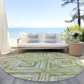 Addison Chantille ACN780-Green 8 ft. X 8 ft. Round Rug