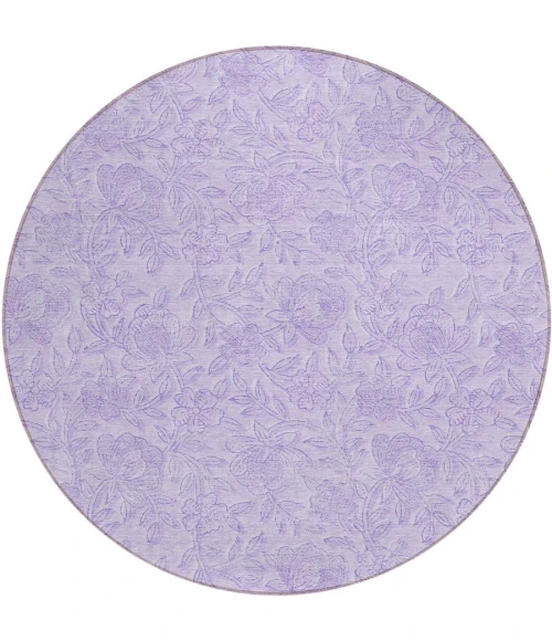 Addison Chantille ACN782-Lilac 8 ft. X 8 ft. Round Rug
