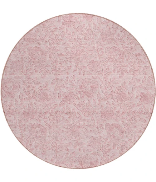 Addison Chantille ACN782-Pink 8 ft. X 8 ft. Round Rug