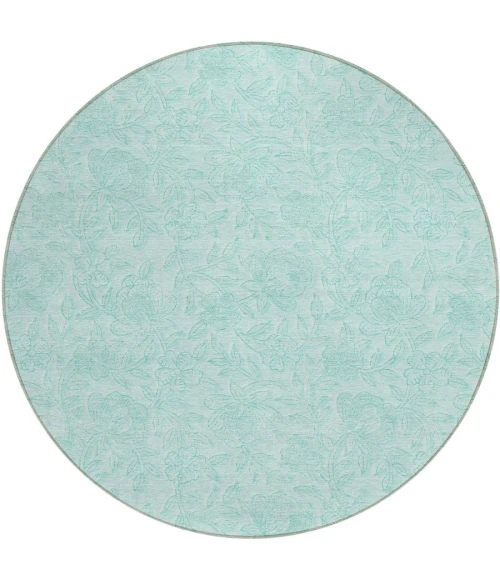 Addison Chantille ACN782-Teal 8 ft. X 8 ft. Round Rug