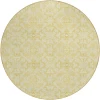 Addison Chantille ACN784-Gold 8 ft. X 8 ft. Round Rug