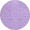 Addison Chantille ACN784-Lavender 8 ft. X 8 ft. Round Rug