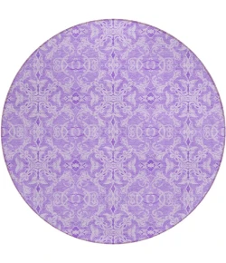 Addison Chantille ACN784-Lavender 8 ft. X 8 ft. Round Rug