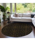 Addison Chantille ACN785-Brown 8 ft. X 8 ft. Round Rug
