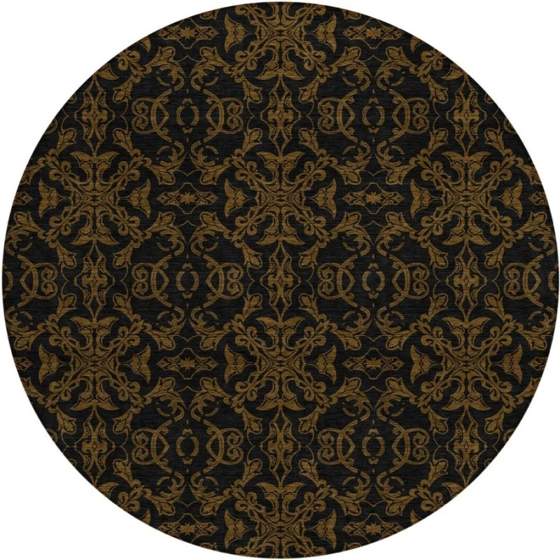 Addison Chantille ACN785-Brown 8 ft. X 8 ft. Round Rug