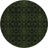 Addison Chantille ACN785-Olive 8 ft. X 8 ft. Round Rug