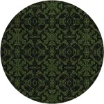 Addison Chantille ACN785-Olive 8 ft. X 8 ft. Round Rug