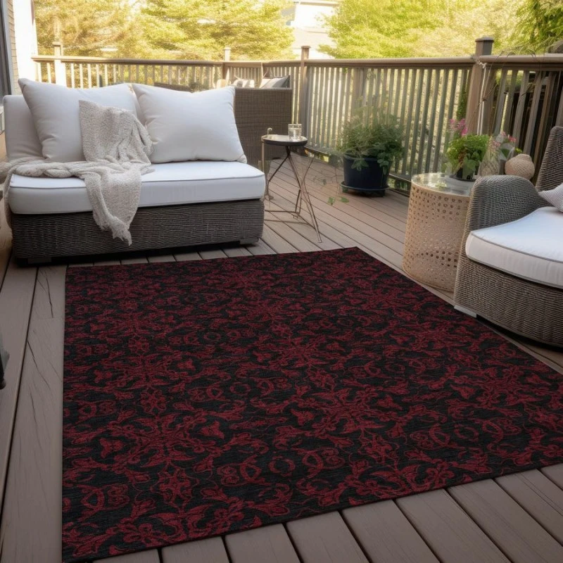 Addison Chantille ACN785-Red 8 ft. X 10 ft. Rectangle Rug