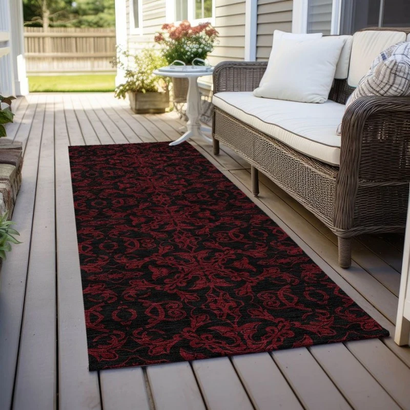 Addison Chantille ACN785-Red 2 ft. 3 in. X 7 ft. 6 in. Rectangle Rug