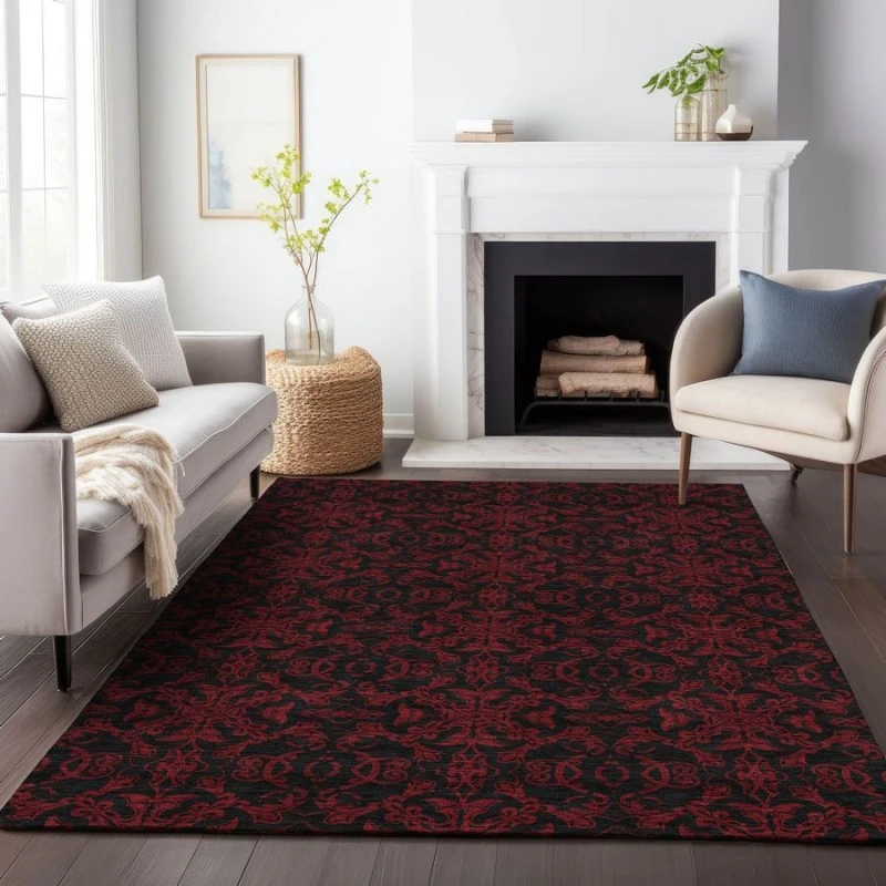 Addison Chantille ACN785-Red 8 ft. X 10 ft. Rectangle Rug