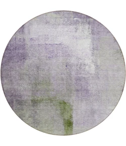 Addison Chantille ACN787-Purple 8 ft. X 8 ft. Round Rug