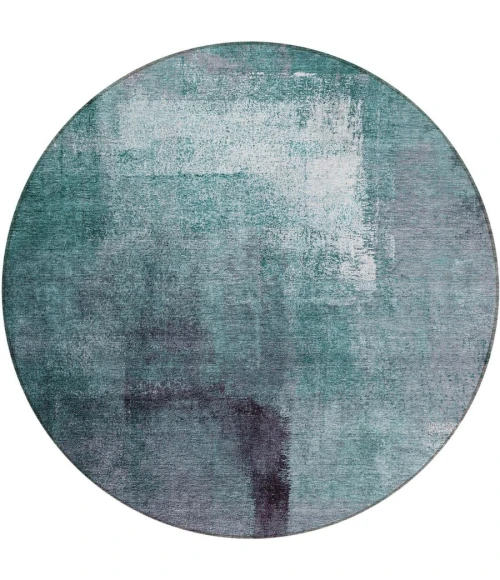 Addison Chantille ACN787-Teal 8 ft. X 8 ft. Round Rug