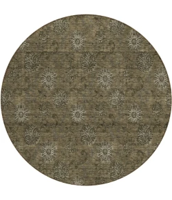Addison Chantille ACN788-Brown 8 ft. X 8 ft. Round Rug