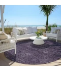 Addison Chantille ACN788-Eggplant 8 ft. X 8 ft. Round Rug