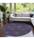 Addison Chantille ACN788-Eggplant 8 ft. X 8 ft. Round Rug