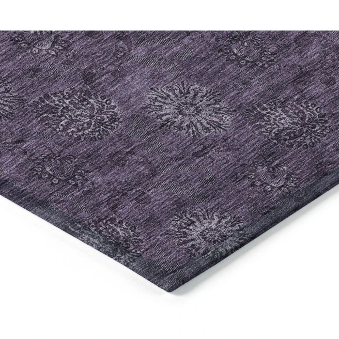 Addison Chantille ACN788-Eggplant 8 ft. X 8 ft. Round Rug