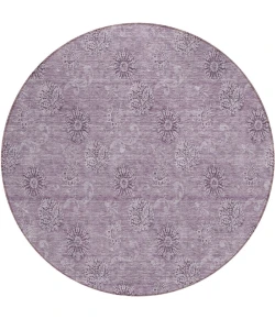 Addison Chantille ACN789-Plum 8 ft. X 8 ft. Round Rug