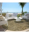 Addison Chantille ACN790-Brown 8 ft. X 8 ft. Round Rug