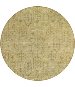 Addison Chantille ACN790-Gold 8 ft. X 8 ft. Round Rug