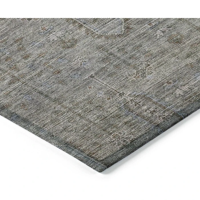 Addison Chantille ACN790-Granite 8 ft. X 8 ft. Round Rug