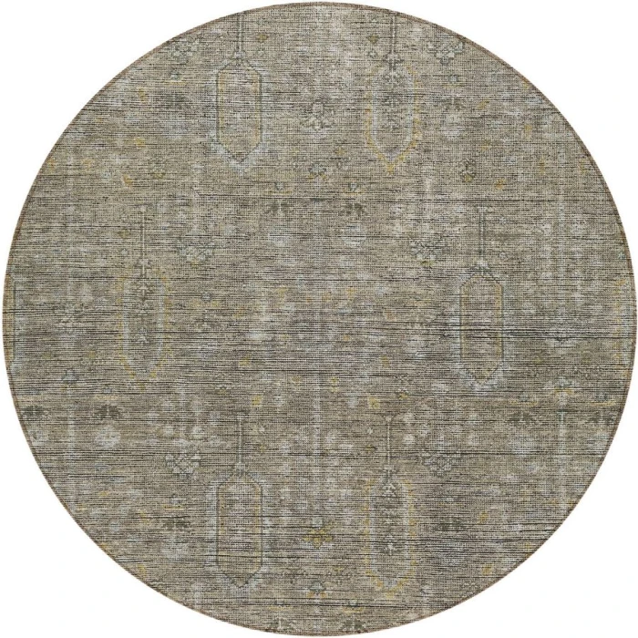 Addison Chantille ACN790-Taupe 8 ft. X 8 ft. Round Rug