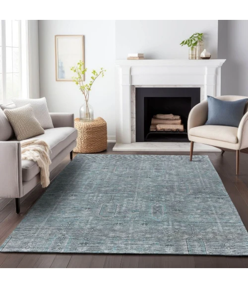 Addison Chantille ACN790-Teal 8 ft. X 10 ft. Rectangle Rug