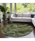 Addison Chantille ACN792-Olive 8 ft. X 8 ft. Round Rug