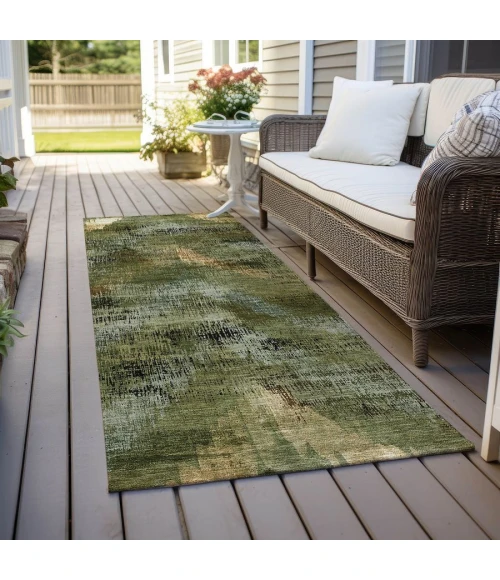 Addison Chantille ACN792-Olive 2 ft. 3 in. X 7 ft. 6 in. Rectangle Rug