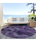 Addison Chantille ACN792-Purple 8 ft. X 8 ft. Round Rug