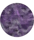 Addison Chantille ACN792-Purple 8 ft. X 8 ft. Round Rug
