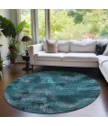 Addison Chantille ACN792-Teal 8 ft. X 8 ft. Round Rug