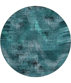 Addison Chantille ACN792-Teal 8 ft. X 8 ft. Round Rug