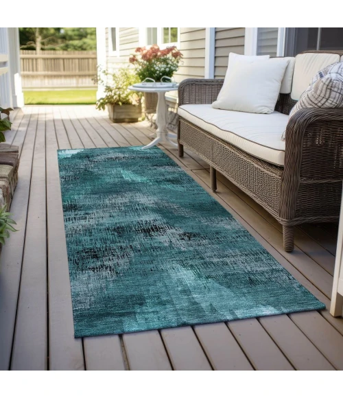Addison Chantille ACN792-Teal 2 ft. 3 in. X 7 ft. 6 in. Rectangle Rug