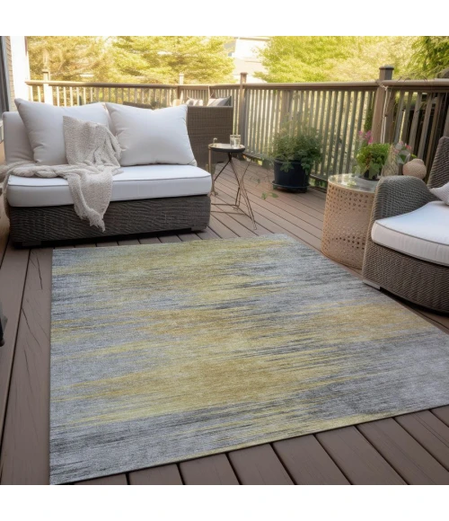 Addison Chantille ACN793-Gold 5 ft. X 7 ft. 6 in. Rectangle Rug