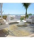 Addison Chantille ACN793-Gold 8 ft. X 8 ft. Round Rug