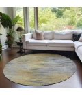 Addison Chantille ACN793-Gold 8 ft. X 8 ft. Round Rug