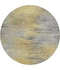 Addison Chantille ACN793-Gold 8 ft. X 8 ft. Round Rug