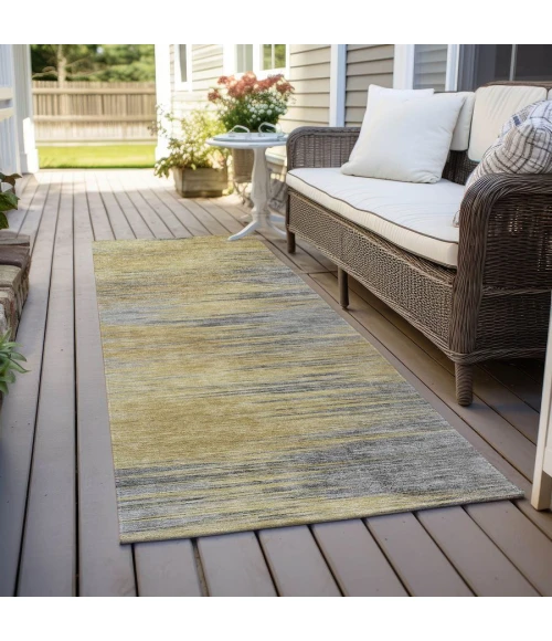Addison Chantille ACN793-Gold 2 ft. 3 in. X 7 ft. 6 in. Rectangle Rug