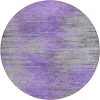 Addison Chantille ACN793-Purple 8 ft. X 8 ft. Round Rug