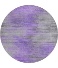 Addison Chantille ACN793-Purple 8 ft. X 8 ft. Round Rug