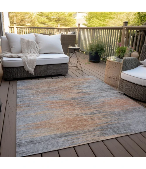 Addison Chantille ACN793-Salmon 5 ft. X 7 ft. 6 in. Rectangle Rug