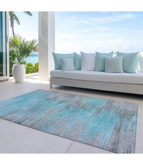 Addison Chantille ACN793-Teal 5 ft. X 7 ft. 6 in. Rectangle Rug