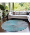 Addison Chantille ACN793-Teal 8 ft. X 8 ft. Round Rug
