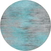 Addison Chantille ACN793-Teal 8 ft. X 8 ft. Round Rug